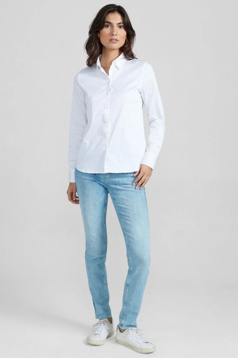 Martina Shirt | Hvid | Skjorte fra Mos Mosh - Image 15