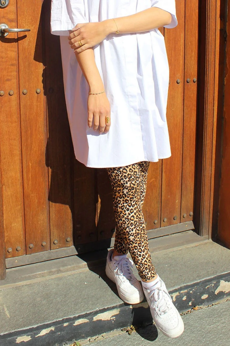 Ninni leggings | Leopard | Leggings fra Liberté - Image 5