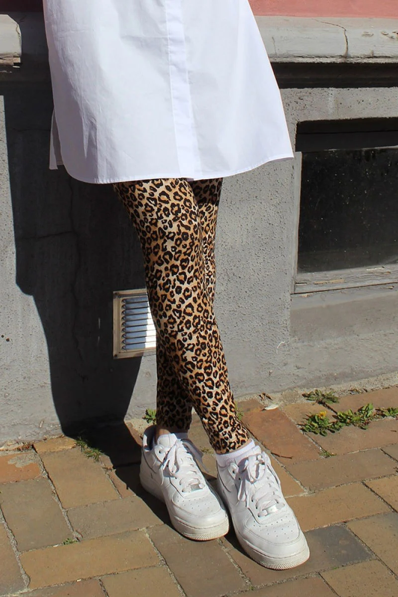 Ninni leggings | Leopard | Leggings fra Liberté - Image 6